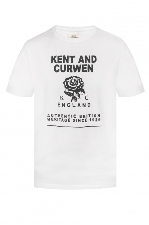 T-shirt with a print and a logo, zdjęcie 1 T-shirt with a print and a logo od Kent & Curwen